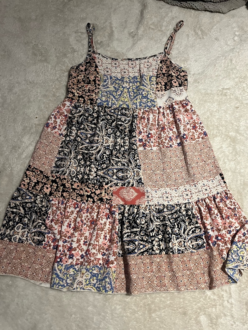 Altard state patchwork dress